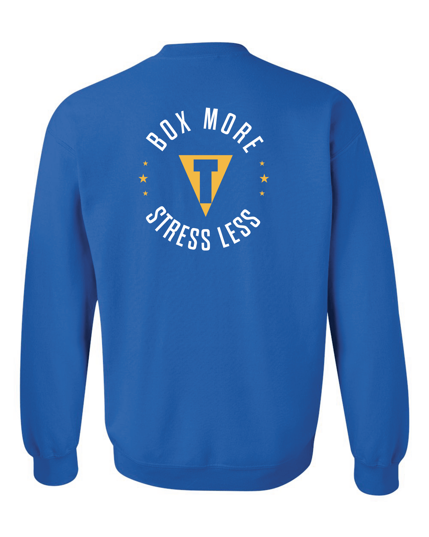 Box More Stress Less Crewneck