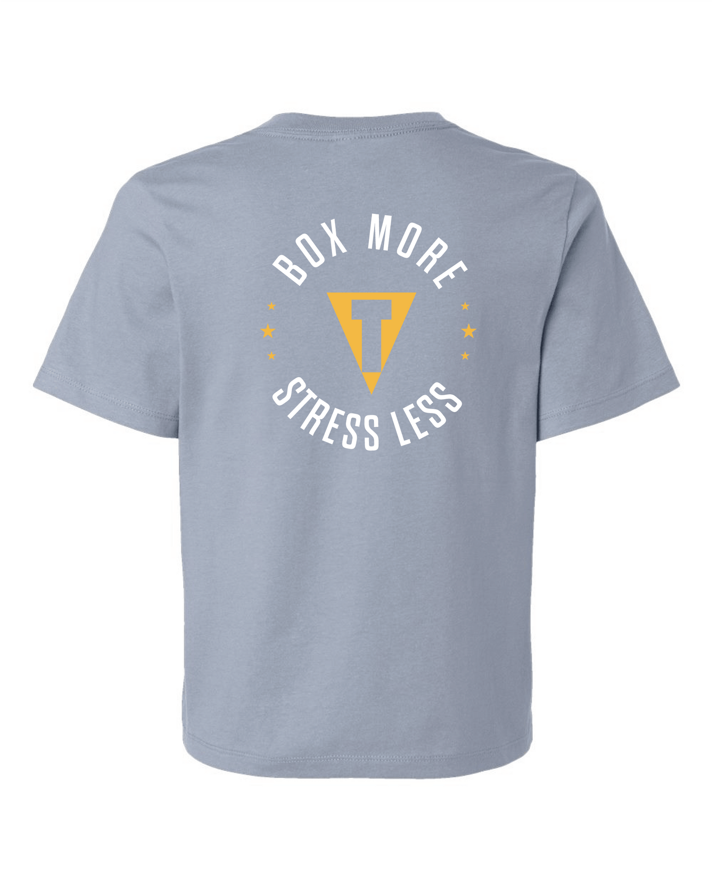 Box More Stress Less Womens Tee