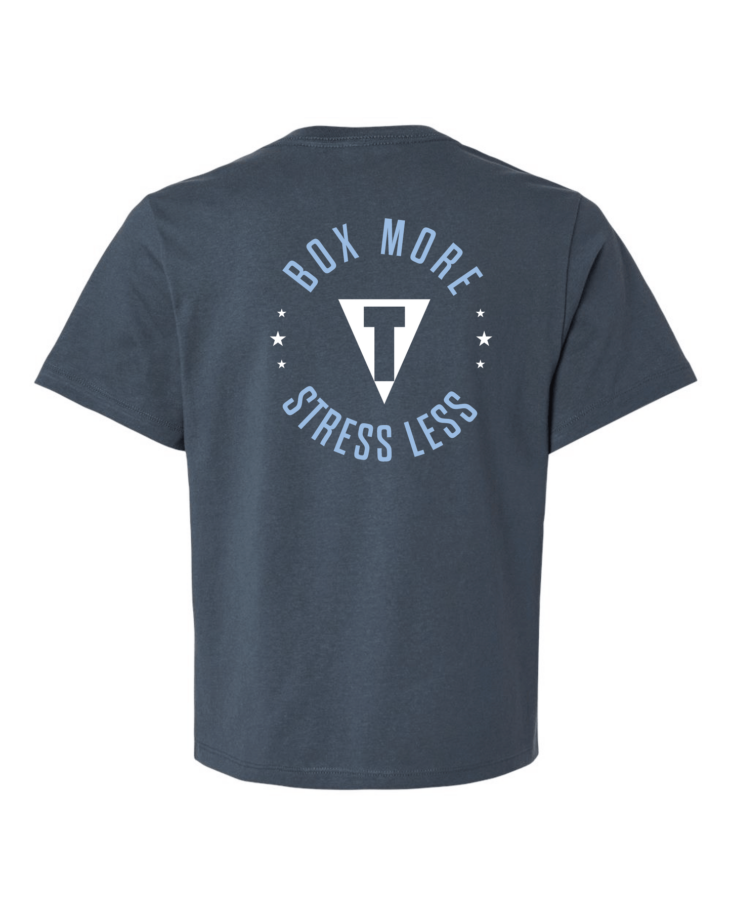 Box More Stress Less Womens Tee