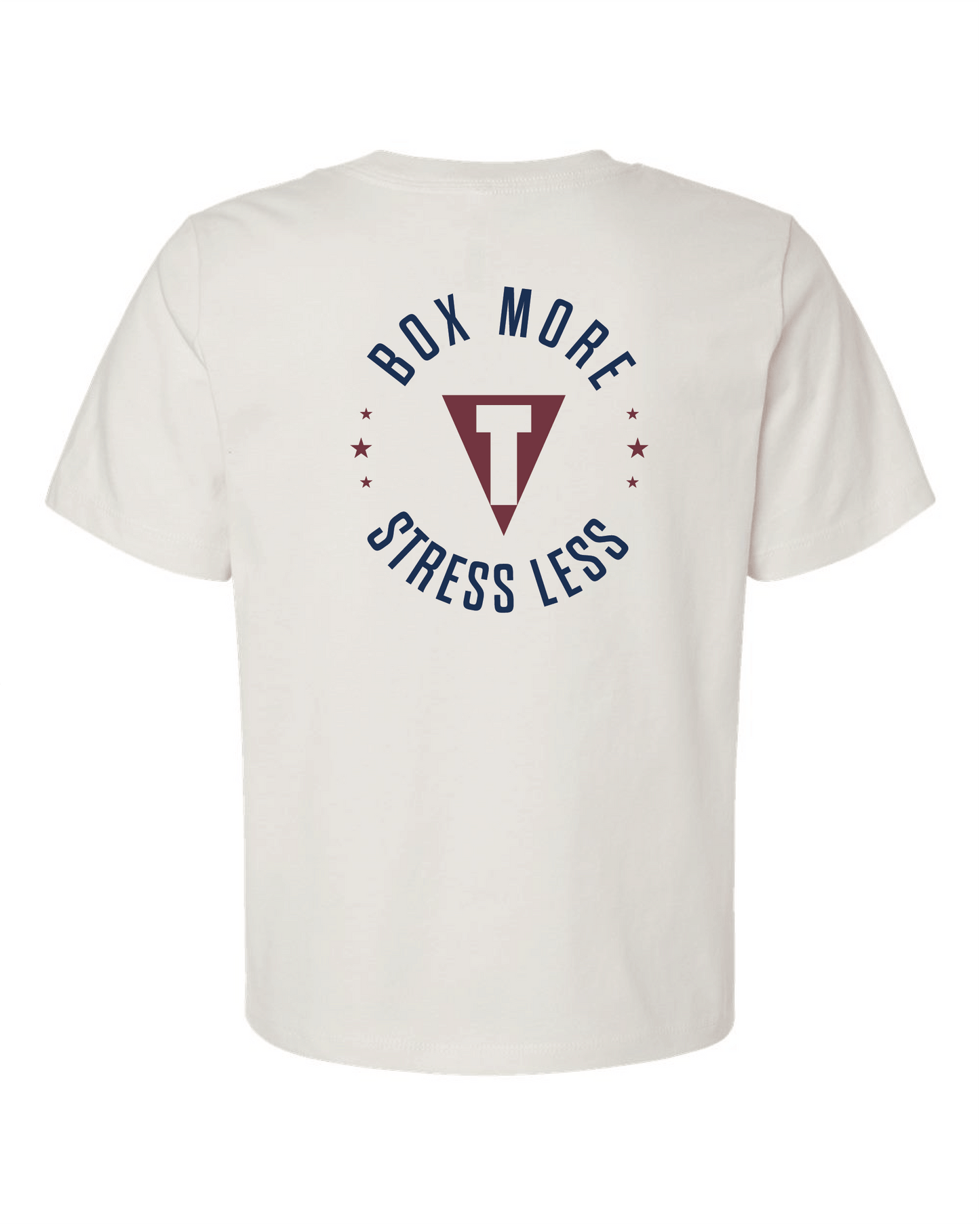 Box More Stress Less Womens Tee