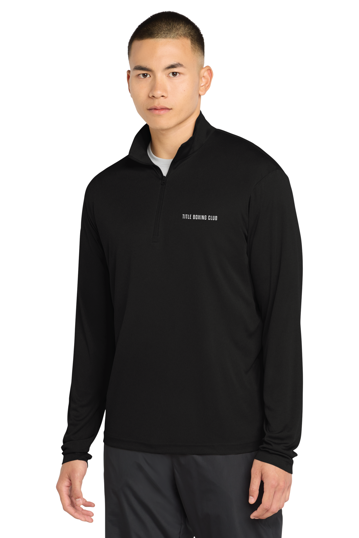 TITLE Mens Athletic Quarter Zip