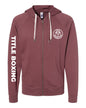 Emblem Spring Zip Hoodie