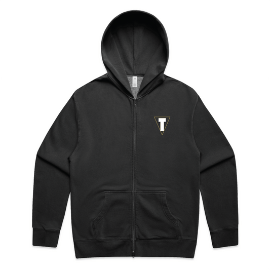 Faded Zip Hoodie