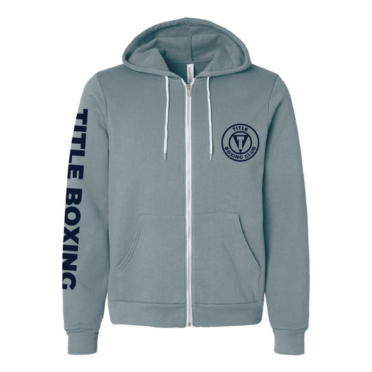 Emblem Zip Hoodie